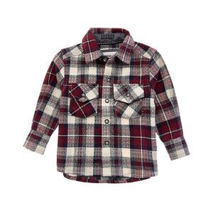 Sovereign Code Redwood Button Down Shirt, Red